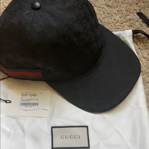Gucci Canvas Baseball Hat XL